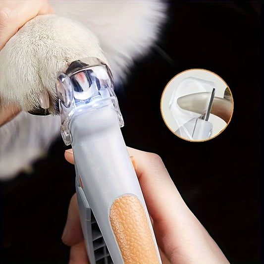 LED Pet Nail Clippers With Light For Dogs And Cats