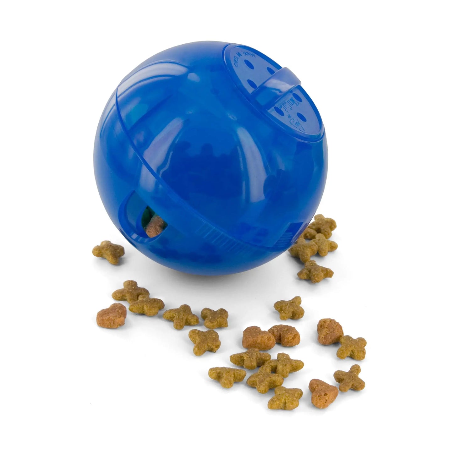Feeder Ball - Interactive Game for Your Cat - Fill with Food and Treats - Green