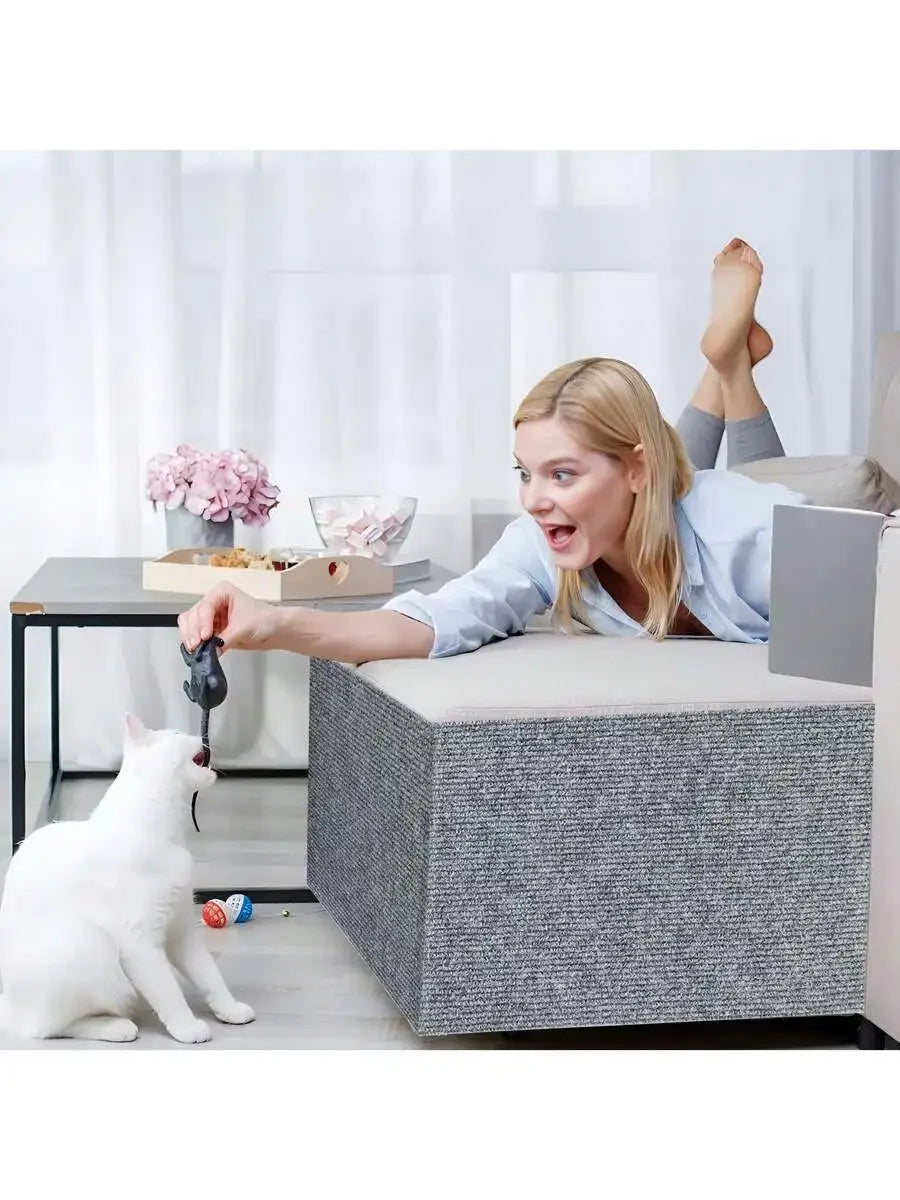 Cat Scratching Board, Cat Scratching Pad, Trimmable Cat Scratching Pad, Cat Furniture Protective Mat, Trimmed Cat Scratching