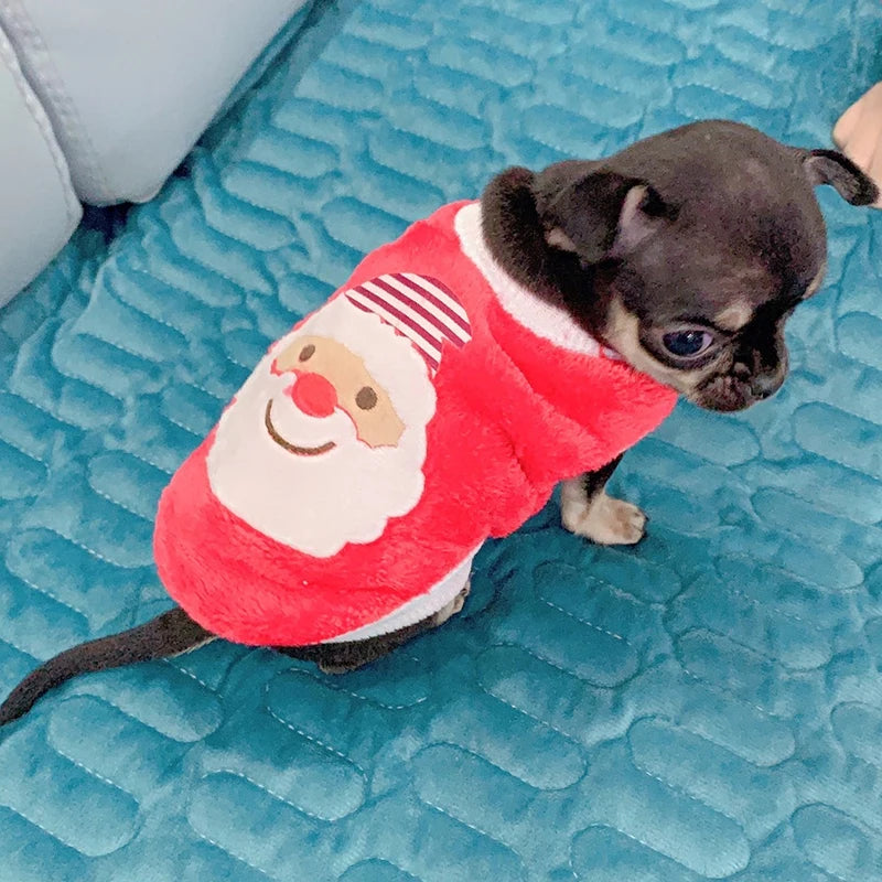Soft Fleece Print Pullover Sweater For Dogs Winter Comfort