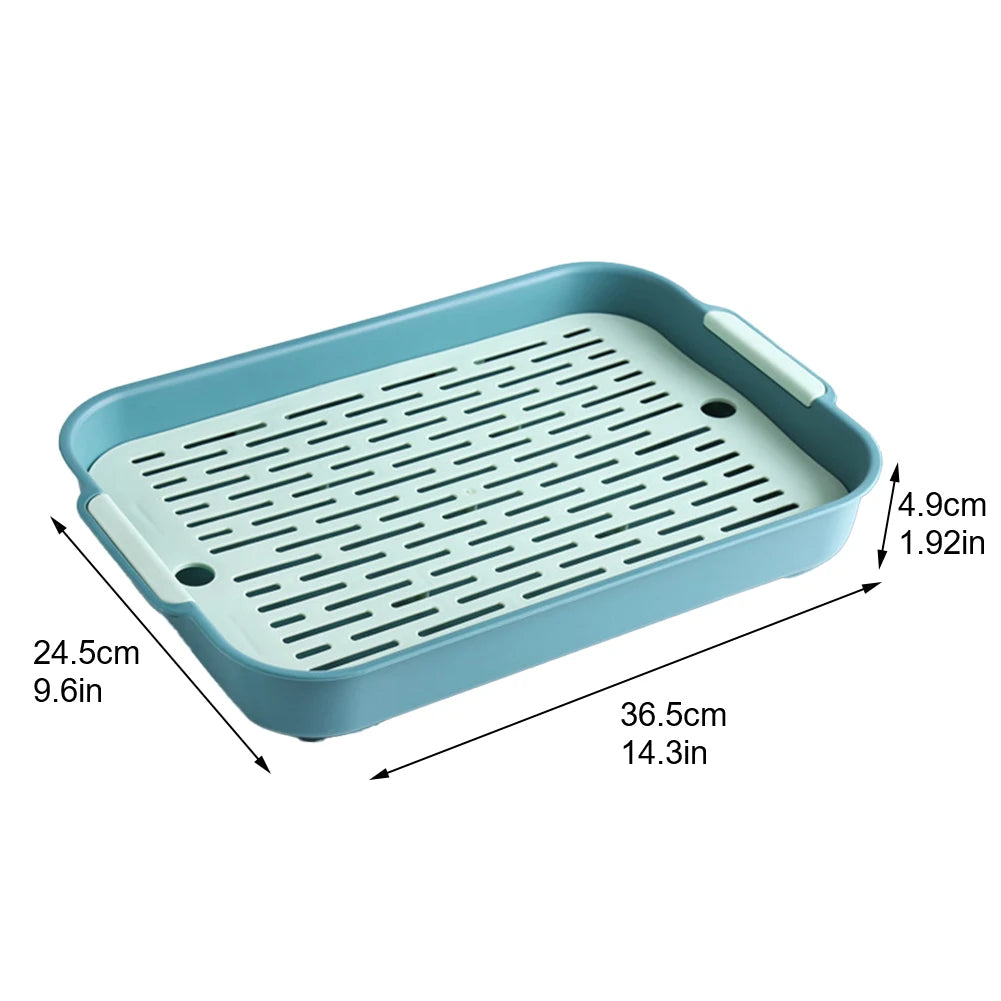 Rabbit Litter Box Plastic Corner Toilet Tray For Small Pets
