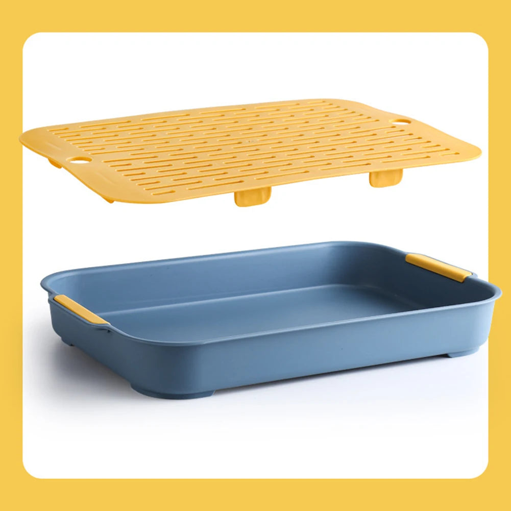 Rabbit Litter Box Plastic Corner Toilet Tray For Small Pets