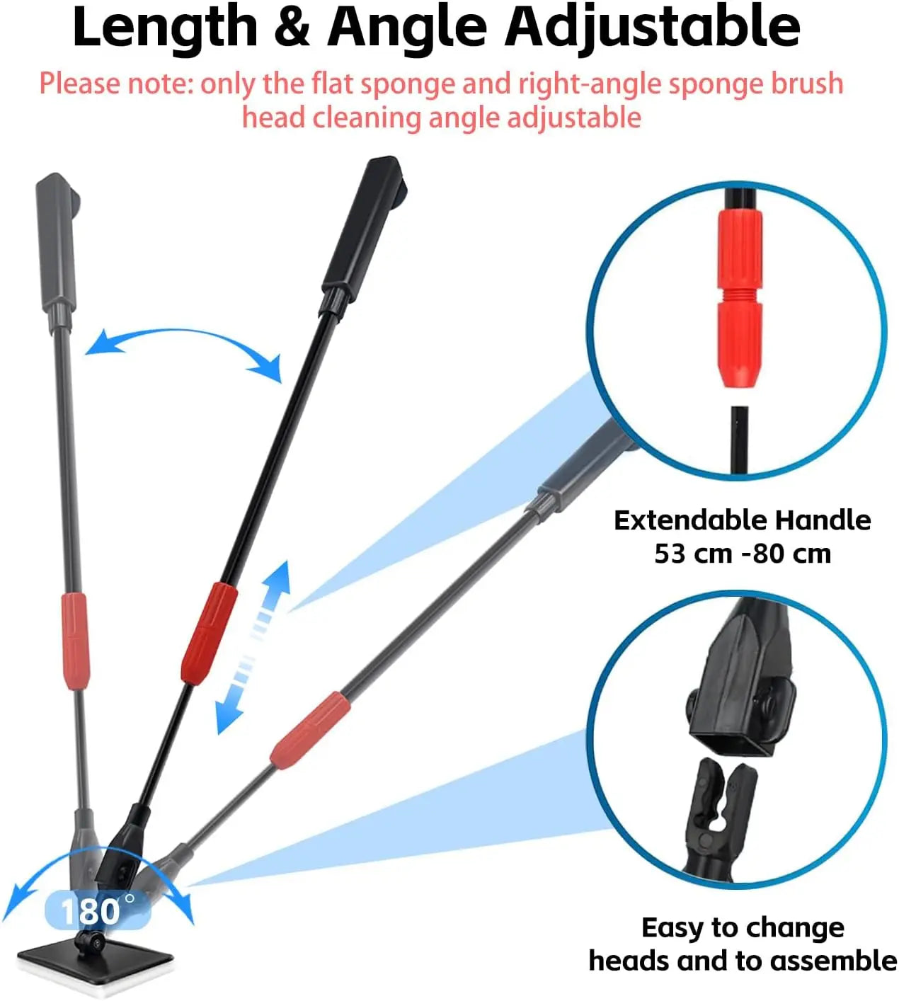 7-In-1 Aquarium Cleaning Kit With Adjustable Long Handle