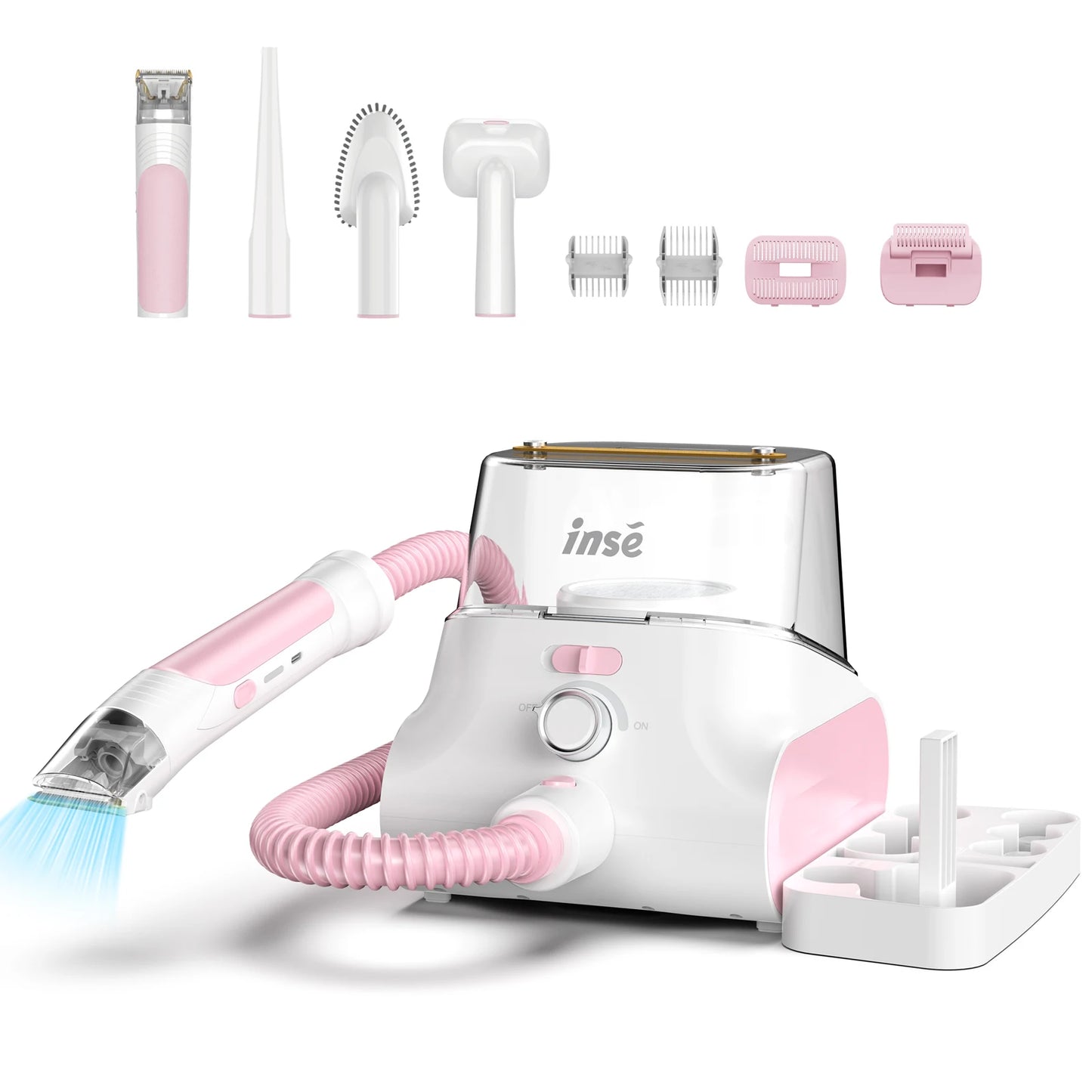 INSE P30 Dog Grooming Vacuum Ultra Low Noise Pet Kit